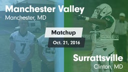 Matchup: Manchester Valley vs. Surrattsville  2016