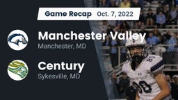 Recap: Manchester Valley  vs. Century  2022