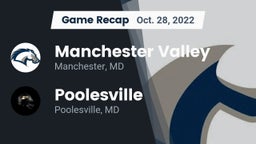 Recap: Manchester Valley  vs. Poolesville  2022