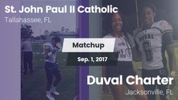 Matchup: St. John Paul II vs. Duval Charter  2017