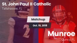 Matchup: St. John Paul II vs. Munroe  2018