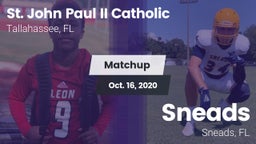 Matchup: St. John Paul II vs. Sneads  2020
