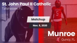 Matchup: St. John Paul II vs. Munroe  2020