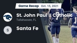 Recap: St. John Paul II Catholic  vs. Santa Fe 2021