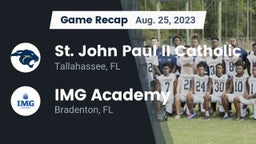 Recap: St. John Paul II Catholic  vs. IMG Academy 2023