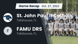 Recap: St. John Paul II Catholic  vs. FAMU DRS 2023