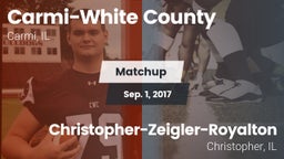 Matchup: Carmi-White County vs. Christopher-Zeigler-Royalton  2017