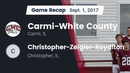 Recap: Carmi-White County  vs. Christopher-Zeigler-Royalton  2017