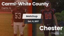 Matchup: Carmi-White County vs. Chester  2017