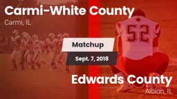Matchup: Carmi-White County vs. Edwards County  2018