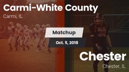 Matchup: Carmi-White County vs. Chester  2018