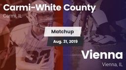 Matchup: Carmi-White County vs. Vienna  2019