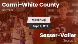 Matchup: Carmi-White County vs. Sesser-Valier  2019