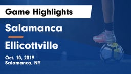 Salamanca  vs Ellicottville Game Highlights - Oct. 10, 2019