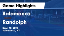 Salamanca  vs Randolph  Game Highlights - Sept. 10, 2021