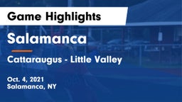 Salamanca  vs Cattaraugus - Little Valley Game Highlights - Oct. 4, 2021