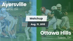 Matchup: Ayersville vs. Ottawa Hills  2018