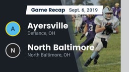 Recap: Ayersville  vs. North Baltimore  2019