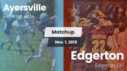 Matchup: Ayersville vs. Edgerton  2019