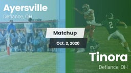 Matchup: Ayersville vs. Tinora  2020