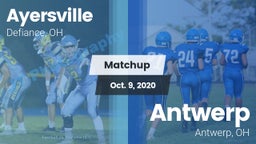 Matchup: Ayersville vs. Antwerp  2020