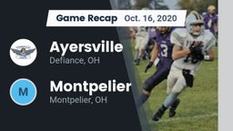 Recap: Ayersville  vs. Montpelier  2020