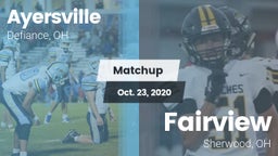 Matchup: Ayersville vs. Fairview  2020