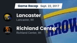 Recap: Lancaster  vs. Richland Center  2017
