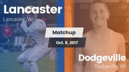 Matchup: Lancaster vs. Dodgeville  2017