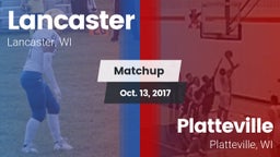 Matchup: Lancaster vs. Platteville  2017