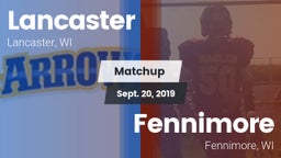 Matchup: Lancaster vs. Fennimore  2019