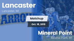 Matchup: Lancaster vs. Mineral Point  2019