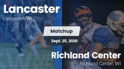 Matchup: Lancaster vs. Richland Center  2020