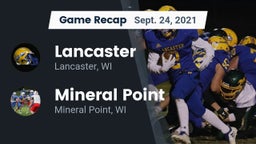 Recap: Lancaster  vs. Mineral Point  2021