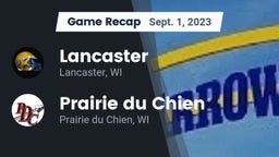 Recap: Lancaster  vs. Prairie du Chien  2023