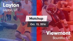 Matchup: Layton vs. Viewmont  2016