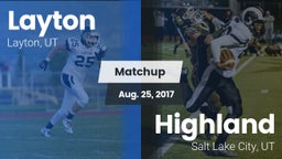 Matchup: Layton vs. Highland  2017