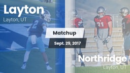 Matchup: Layton vs. Northridge  2017