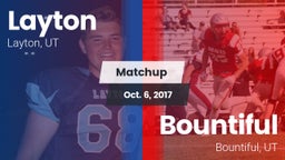 Matchup: Layton vs. Bountiful  2017