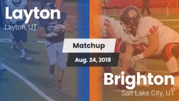 Matchup: Layton vs. Brighton  2018