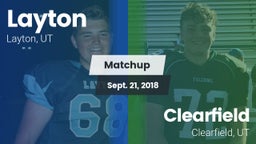 Matchup: Layton vs. Clearfield  2018