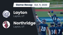 Recap: Layton  vs. Northridge  2020