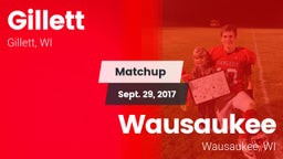 Matchup: Gillett vs. Wausaukee  2017