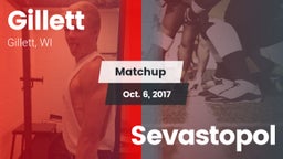 Matchup: Gillett vs. Sevastopol 2017