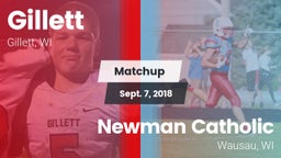 Matchup: Gillett vs. Newman Catholic  2018