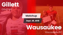 Matchup: Gillett vs. Wausaukee  2018