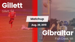 Matchup: Gillett vs. Gibraltar  2019