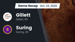 Recap: Gillett  vs. Suring  2020