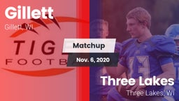 Matchup: Gillett vs. Three Lakes  2020