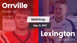 Matchup: Orrville vs. Lexington  2017